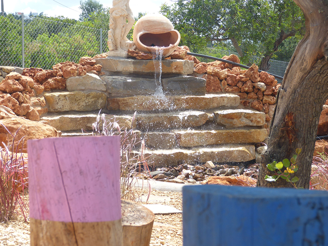 water fountain in portugal